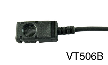 VOICE TECHNOLOGIES VT506 MICRO omnidirectionnel, uniquement micro, noir