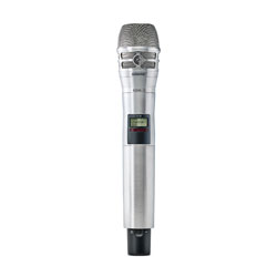 SHURE AD2/K8N EMETTEUR HF A MAIN KSM8, cardioïde, Dualdyne, 470-636MHz (G56), nickel