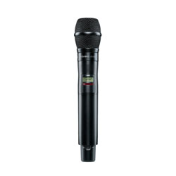 SHURE AD2/K9HSB EMETTEUR HF A MAIN KSM9HS, sub/hypercardioïde, condensateur, 470-636MHz (G56), noir