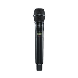 SHURE ADX2/K9B EMETTEUR HF A MAIN KSM9, cardio./supercardioïde, condensateur, 470-636MHz (G56), noir