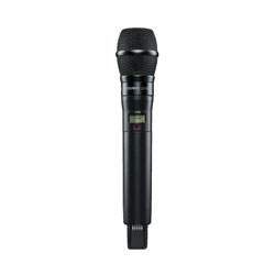 SHURE ADX2/K9HSB EMETTEUR HF A MAIN capsule KSM9HS, sub/hypercardioïde, 470-636MHz (G56), noir