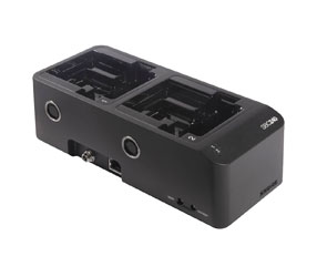 SHURE SBC240-UK DOCK CHARGEUR DE BATTERIES compat.réseau, pour 2x ADX1/ADX2/ADX2FDTX, adapt.secteur