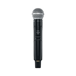 SHURE SLXD2/SM58 EMETTEUR SANS FIL à main, SM58, cardioïde, dynamique, 606-650Mhz (59)