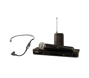 SHURE BLX1288/SM35 SYSTEME SANS FIL combo à main/serre-tête, SM58 et SM35, 606-630MHz (K3E)