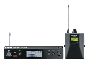 SHURE P3TRA PSM300 SYSTEME DE RETOUR PERSONNEL avec 1x P3RA, 606-630MHz (K3E)