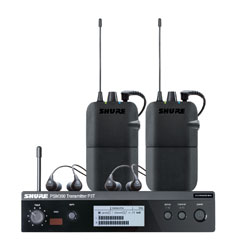 SHURE P3TR112TW PSM300 SYSTEME DE RETOUR PERSONNEL avec 2x P3R/SE112, 606-630MHz (K3E)