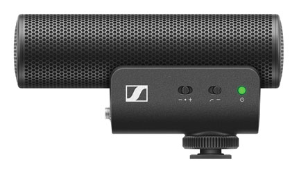 SENNHEISER MKE 400 MICRO condensateur, directionnel, supercardioïde, sur caméra