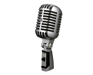 SHURE 55SH II MICRO CHANT dynamique, style rétrp