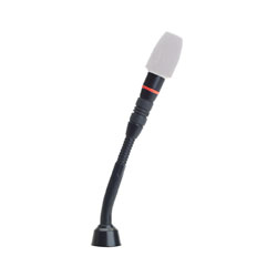 SHURE MX405RLP/N MICRO COL DE CYGNE 12.5cm sans capsule, sans préampli, bague lumineuse LED rouge