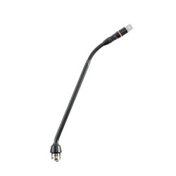 SHURE MX410RLP/N MICRO 24.5cm gooseneck, no capsule, no preamp, red light ring