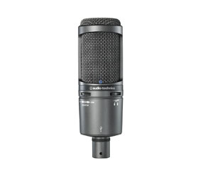 AUDIO TECHNICA AT2020USB+ MICROPHONE Cardioid condenser, USB output, BUS powered