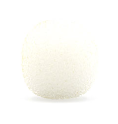 BUBBLEBEE THE MICROPHONE FOAM bonnette pour micro-cravate, S, diam.orifice 1,2mm, blanc, pack de 10