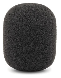 BUBBLEBEE THE MICROPHONE FOAM bonnette pour micro canon, XS, diam.orifice 15mm, noir