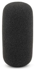 BUBBLEBEE THE MICROPHONE FOAM bonnette pour micro canon, S, diam.orifice 15mm, noir