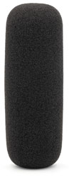 BUBBLEBEE THE MICROPHONE FOAM bonnette pour micro canon, L, diam.orifice 15mm, noir