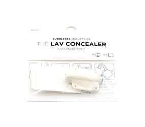 BUBBLEBEE LAV CONCEALER SUPPORT MICRO pour Sanken COS-11, blanc