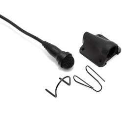 BUBBLEBEE LAV CONCEALER SUPPORT MICRO pour Sennheiser ME 2-II, noir