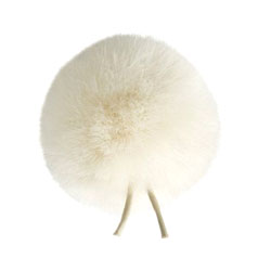 BUBBLEBEE WINDBUBBLE BONNETTE taille 2. ouverture 35mm, blanc cassé