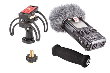 RYCOTE 046011 KIT AUDIO pour Roland R-26, avec suspension/bonnette/poignée