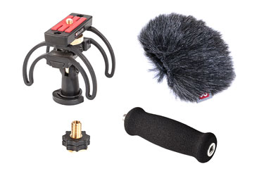 RYCOTE 046015 KIT AUDIO pour Tascam DR-40, avec suspension/bonnette/poignée