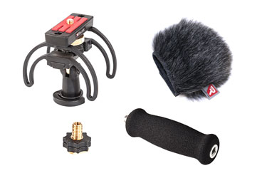 RYCOTE 046017 KIT AUDIO pour Zoom H4, avec suspension/bonnette/poignée