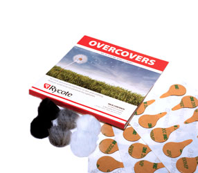 RYCOTE 065508 OVERCOVERS FIXES MICRO ADHESIFS Stickies et Overcover fourrure, panaché,25 pcks de 30+6