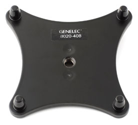 GENELEC 8020-408 PLAQUE D'ADAPTATION fixe un 8020D à un pied Genelec, noir