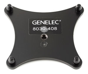 GENELEC 8030-408 PLAQUE D'ADAPTATION fixe un 8030C/8130A à un pied Genelec, noir