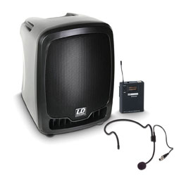 LD SYSTEMS ROADBOY 65 HS SONO NOMADE alim.batterie, 1x casque micro, 863-865MHz