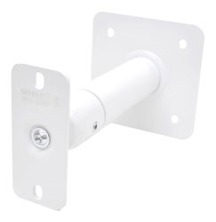 GENELEC 8000-202W SUPPORT HAUT-PARLEUR plafond, fixe 158.5mm, réglage joint articulé, blanc