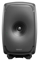 GENELEC 8351B SAM HAUT-PARLEUR actif, coaxial, 250/150/150W, 113dB, entr.analog./AES, gris foncé