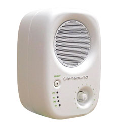 GLENSOUND DIVINE HAUT-PARLEUR Dante/AES67 connectivity, PoE, Class D, 10W, blanc