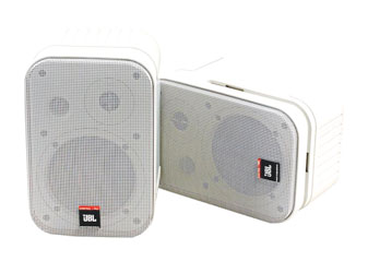 JBL CONTROL 1 PRO HAUT-PARLEUR 150W, 4 ohms, blanc, la paire