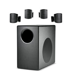 JBL CONTROL 50 PACK SYSTEME HAUT-PARLEUR avec 1x subwodeer, 4x satellites, noir