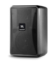 JBL CONTROL 23-1L HAUT-PARLEUR install.en surface 100W/8 ohms, sans transfo, noir, la paire