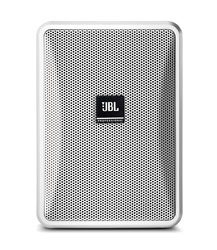 JBL CONTROL 23-1L-WH HAUT-PARLEUR install.en surface 100W/8 ohms, sans transfo, blanc, la paire