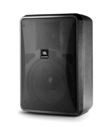 JBL CONTROL 28-1 HAUT-PARLEUR install.en surface, 40W/8 ohms, 60W/70/100V, noir, la paire