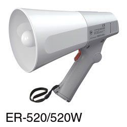 TOA ER-520W MEGAPHONE avec sifflet, 6W