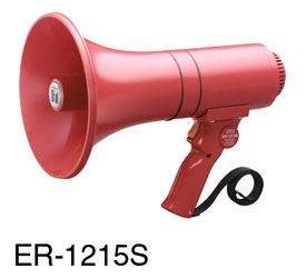 TOA ER-1215S MEGAPHONE avec sirène, 15W