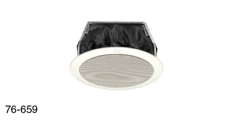 TOA PC-1869S ENCEINTE PLAFOND circulaire, 0.4-6W, blanc cassé