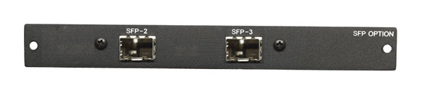 WOHLER OPT-SFP CARD OPTION MISE A JOUR 2x entrées 3G/12G