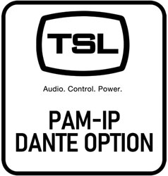 TSL PAM-IP-DANTE-OPTION pour PAM1-IP-3G/PAM2-IP-3G, Dante