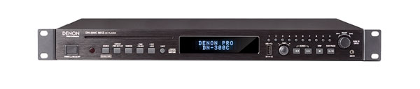 DENON DN-300C MKII LECTEUR MULTIMEDIA CD, USB, ent.AUX 3.5mm, XLR sym., sortie RCA asym., 1U