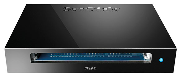 SANDISK SDDR-299-G46 EXTREME PRO CFAST 2.0 LECTEUR CARTE MEMOIRE, USB3.0 Type A