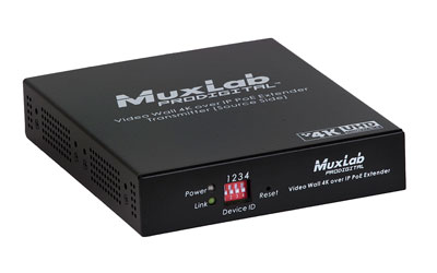 MUXLAB 500759-TX EXTENDER VIDEO émetteur, mur VIDEO, 4K sur IP, 100m