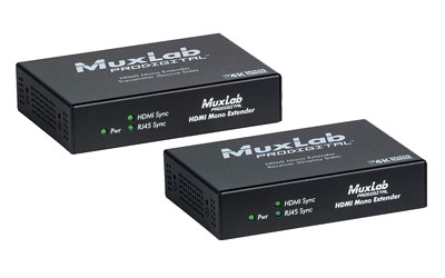 MUXLAB 500451 KIT EXTENDER VIDEO HDMI sur CAT5/6, 4k/60, portée 40m