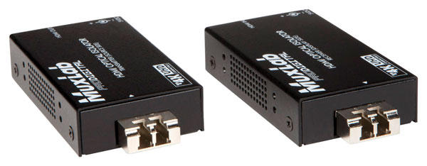 MUXLAB 500462 VIDEO KIT D'EXTENSION, HDMI sur fibre OM3, isolation optique, portée 300m