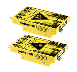 LYNX YELLOBRIK OTR 1442-SC SYST.TRANSMISSION FIBRE 12G 4x3G-2SI/SQD 1xSM SC CWDM 1350/1370/1390/1410