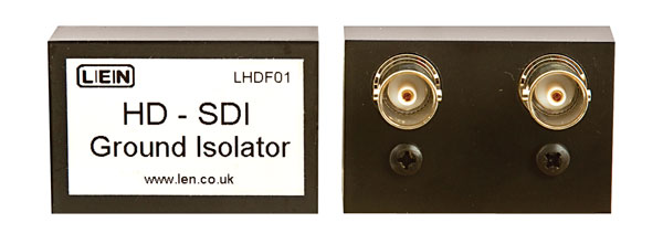 LEN LHDF01 ISOLATION VIDEO vidéo galvanic et à la terre, 2x BNC, HD SDI