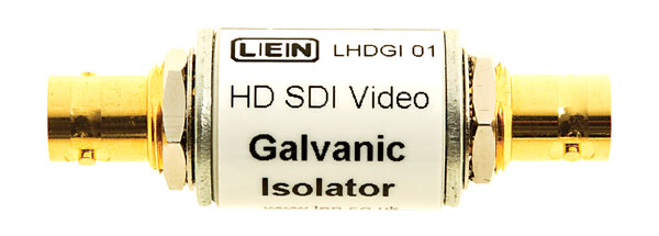 LEN LHDGI01 ISOLATION VIDEO vidéo galvanic et à la terre, cylindre en-ligne, 2x BNC, HD SDI